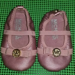Michael kors baby pink shoes